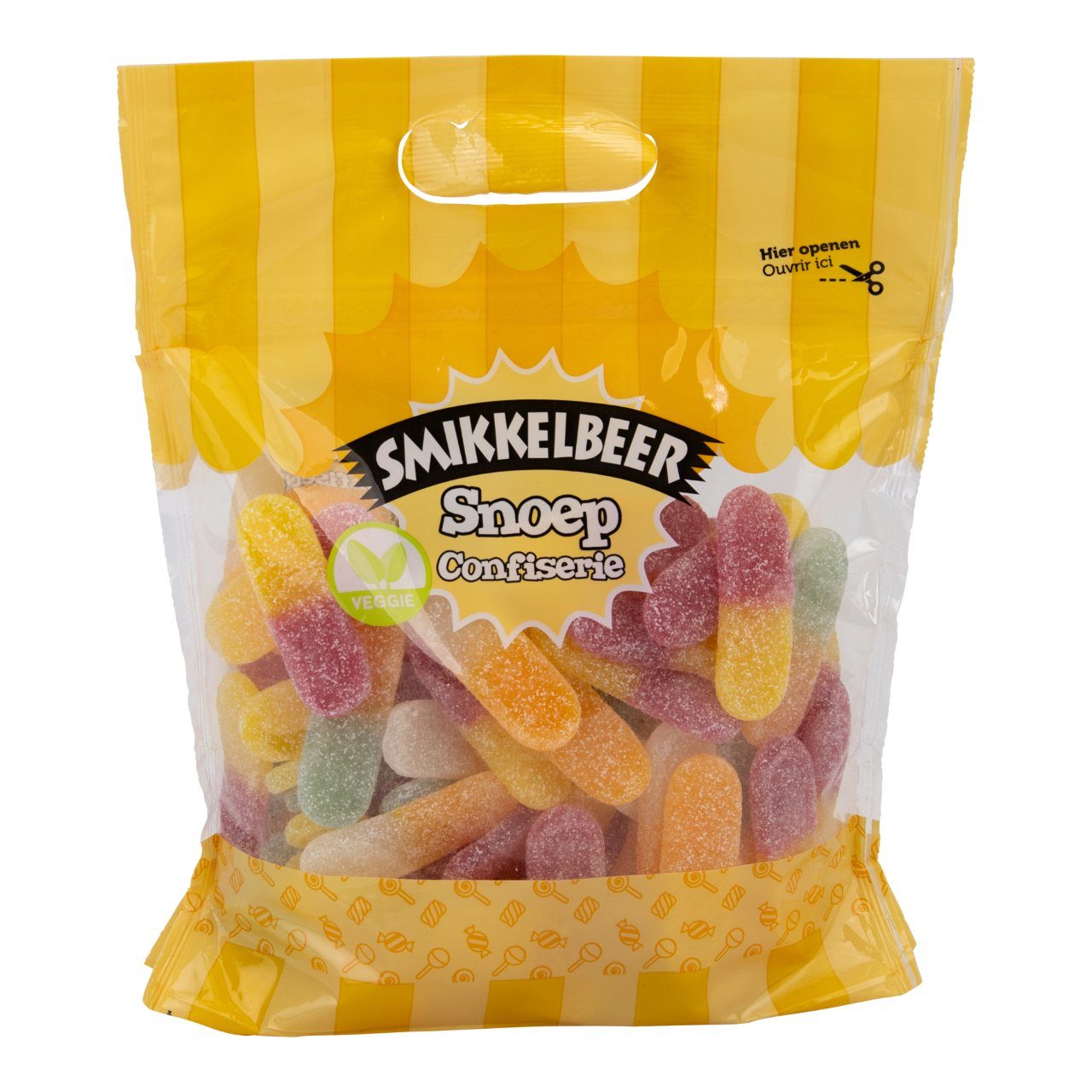 Smikkelbeer zure tongen Veggie