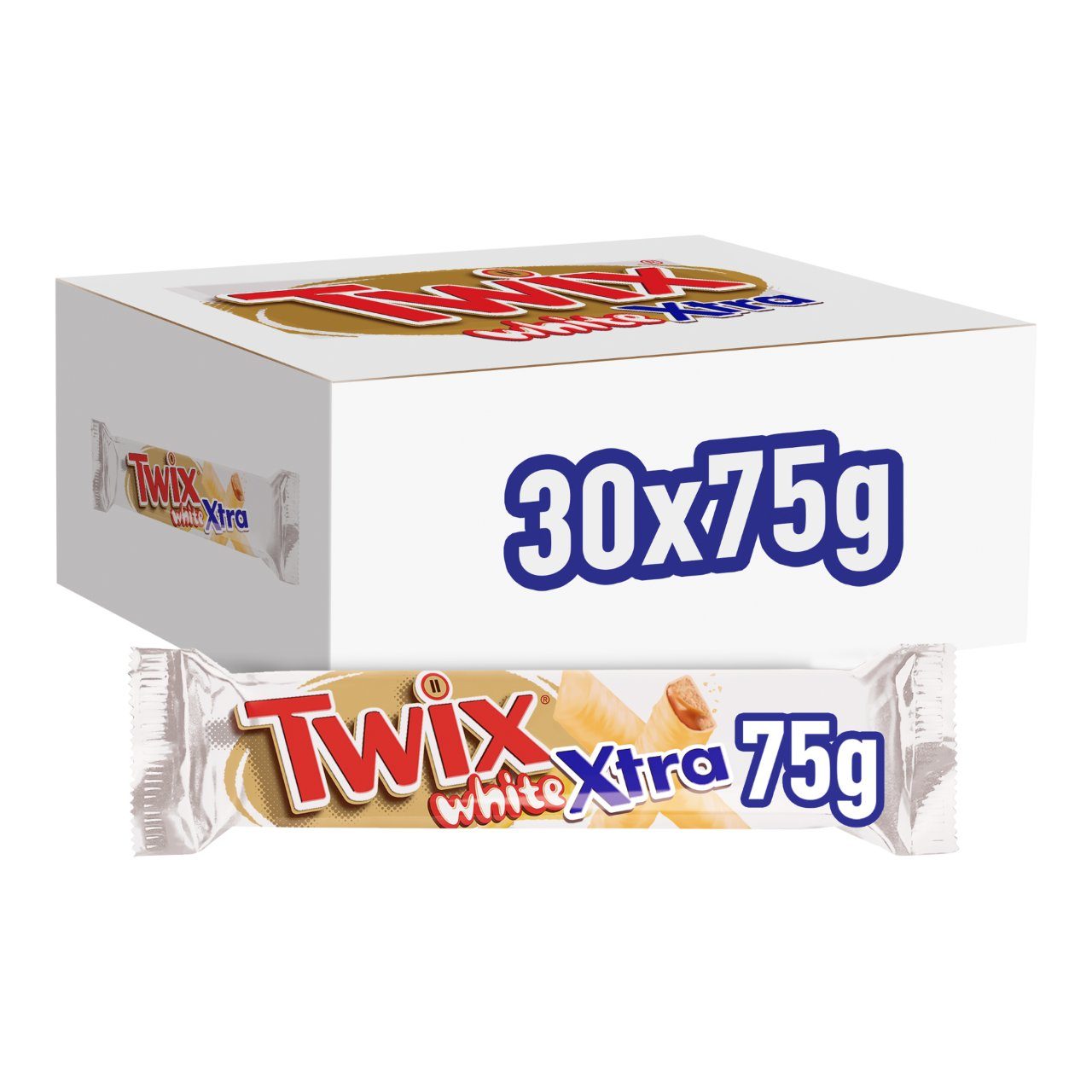 Twix Xtra white 30 stuksx 75 gram