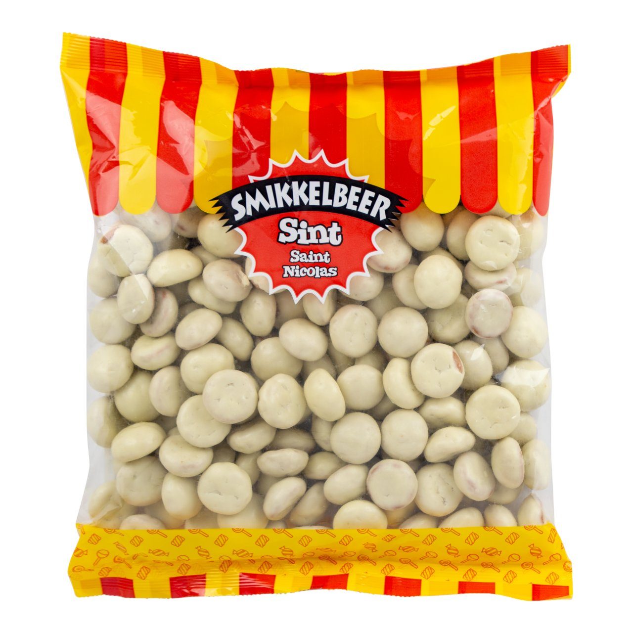 Smikkelbeer Kruidnoten witte chocolade 750 gram