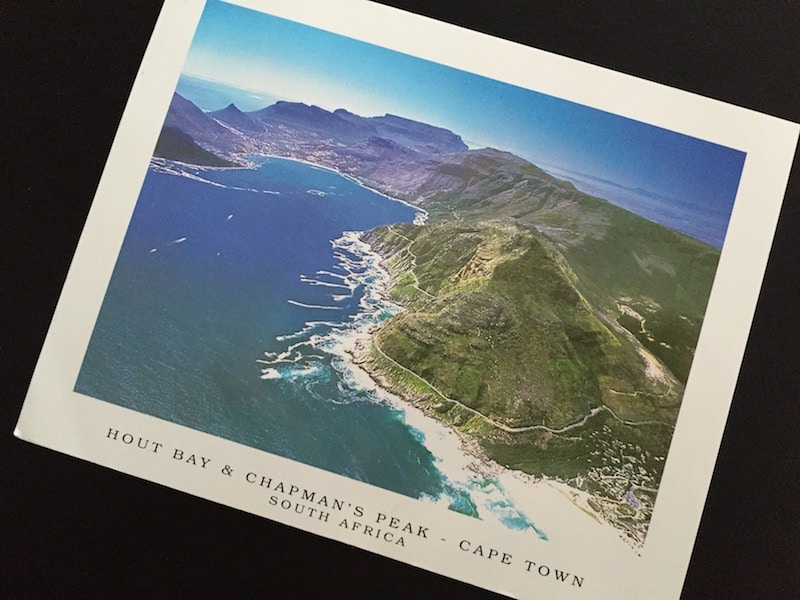 Postcard of the Week Hout Bay & Chapman's Peak, Kapstadt