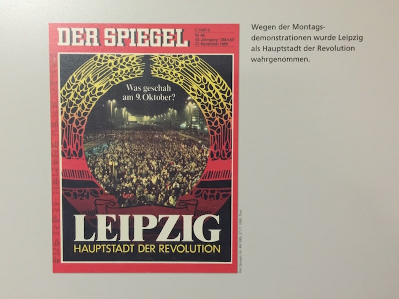 Montagsdemo, der Ursprung der Wiedervereinigung
