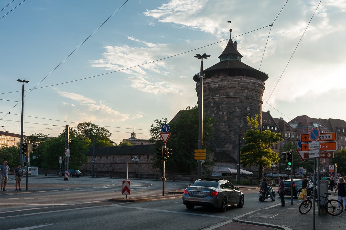 Frauenhofturm - Tor zur Altstadt von Nürnberg