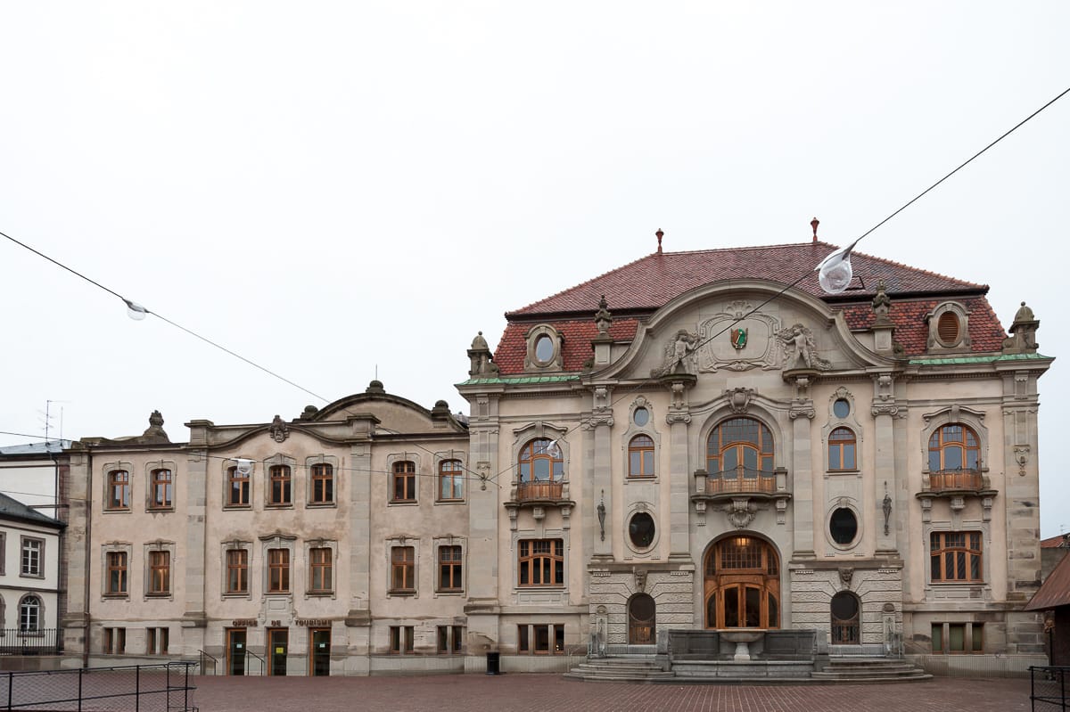 Das alte Hallenbad - der neue Teil des Musée Unterlinden