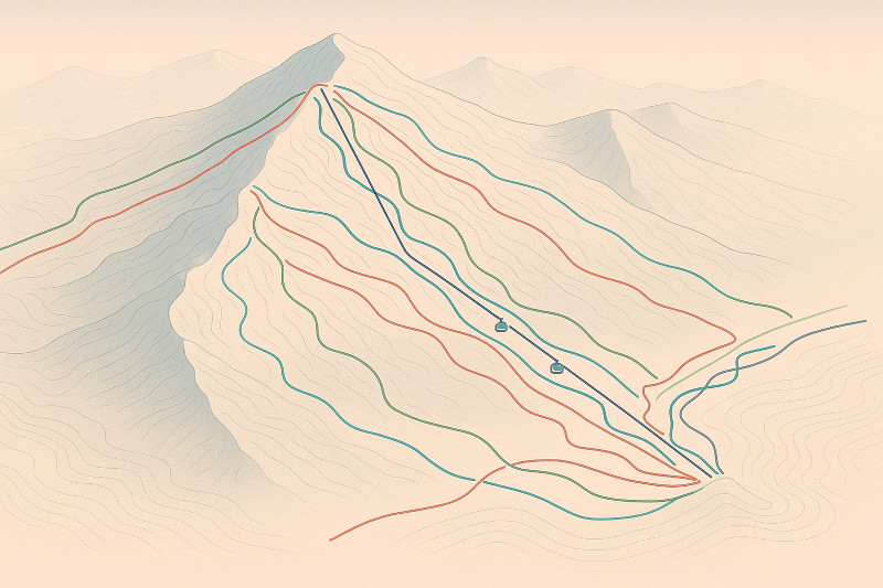 Trail Map Of Northstar California Explore And Zoom On Slopes Bg Map Interactive X3 