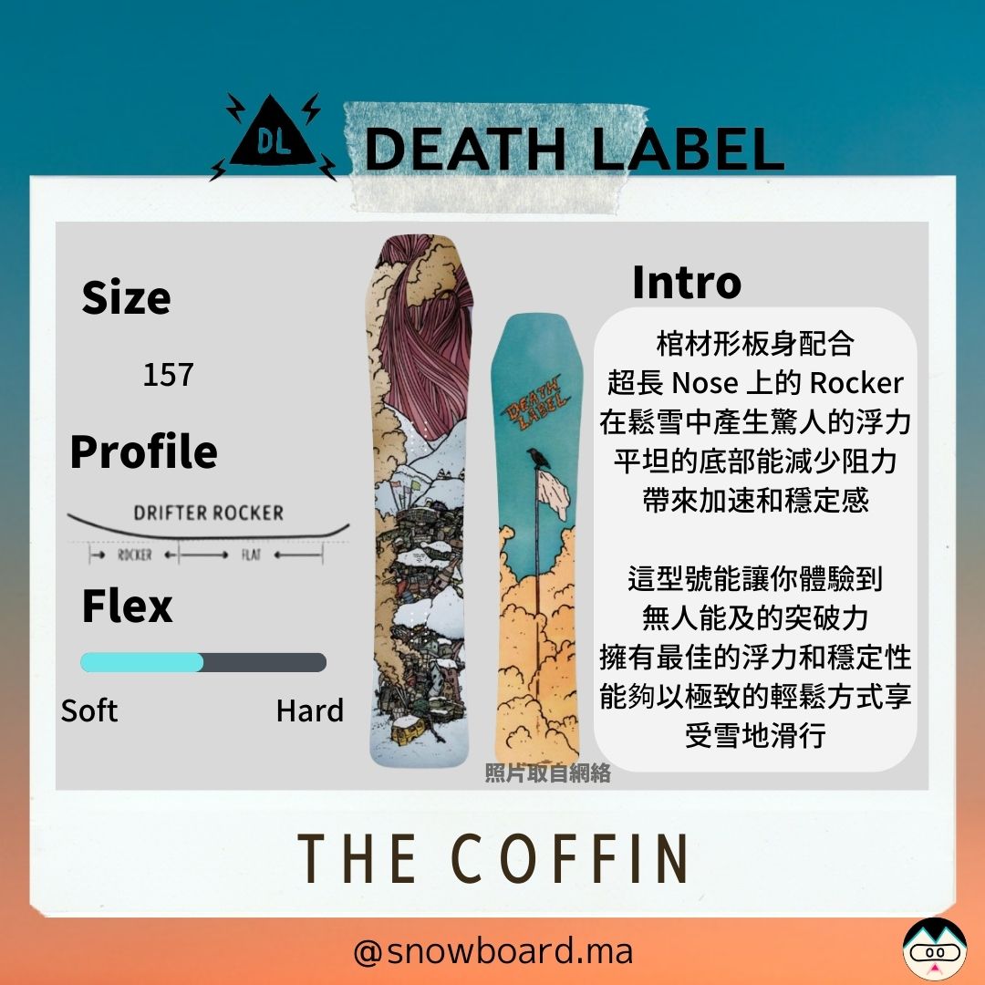 death label the coffin