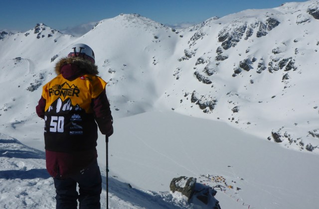 Birgit looking down