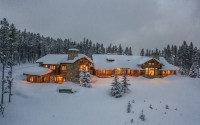 FOR SALE: 5 Bed $8,849,000 Log Home With Ski-In Ski-Out Access to Big Sky Resort, MT