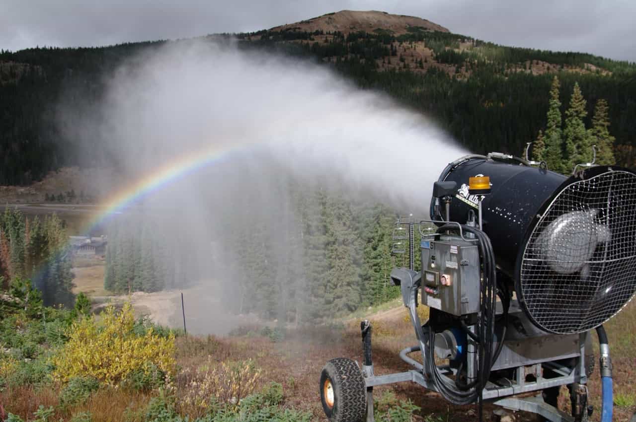 Loveland Ski Area begins snowmaking test