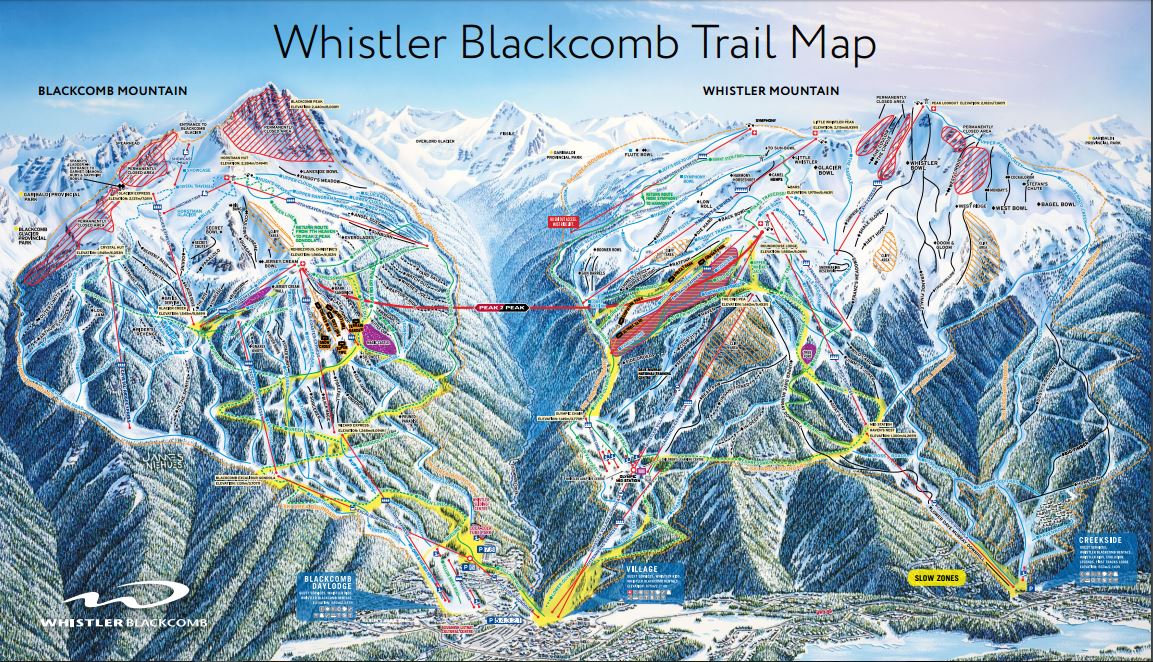 Whistler Canada Map At Gwen Mayer Blog Whistler Trail Map 