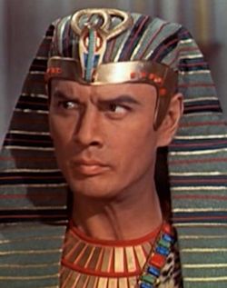 Yul Brynner as Pharaoh, The Ten Commandments (1956)