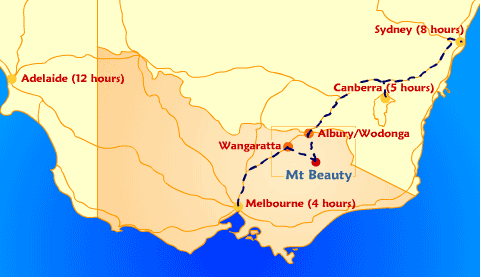 Snowgum Motel Map Map State 