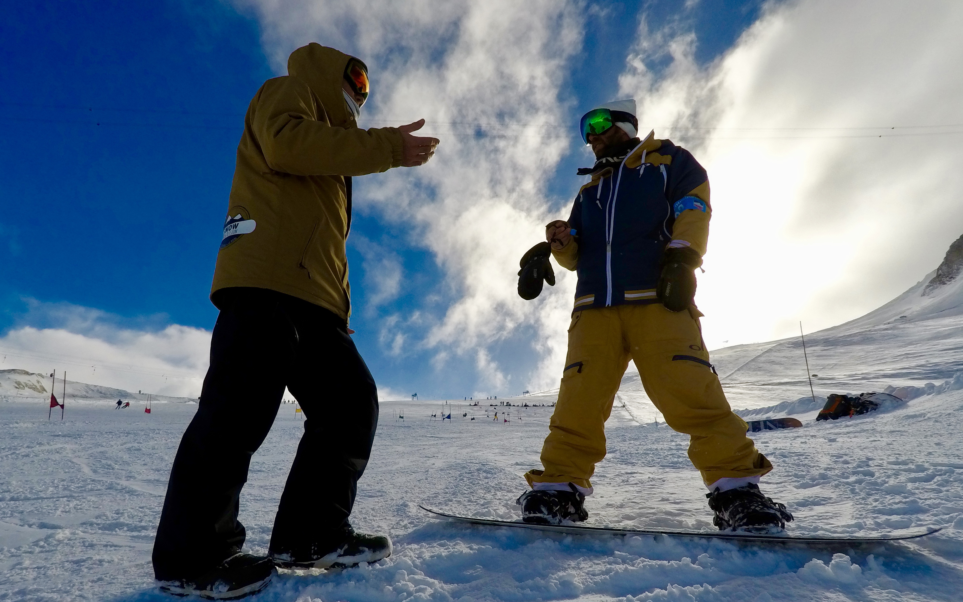 entraînement bank slalom