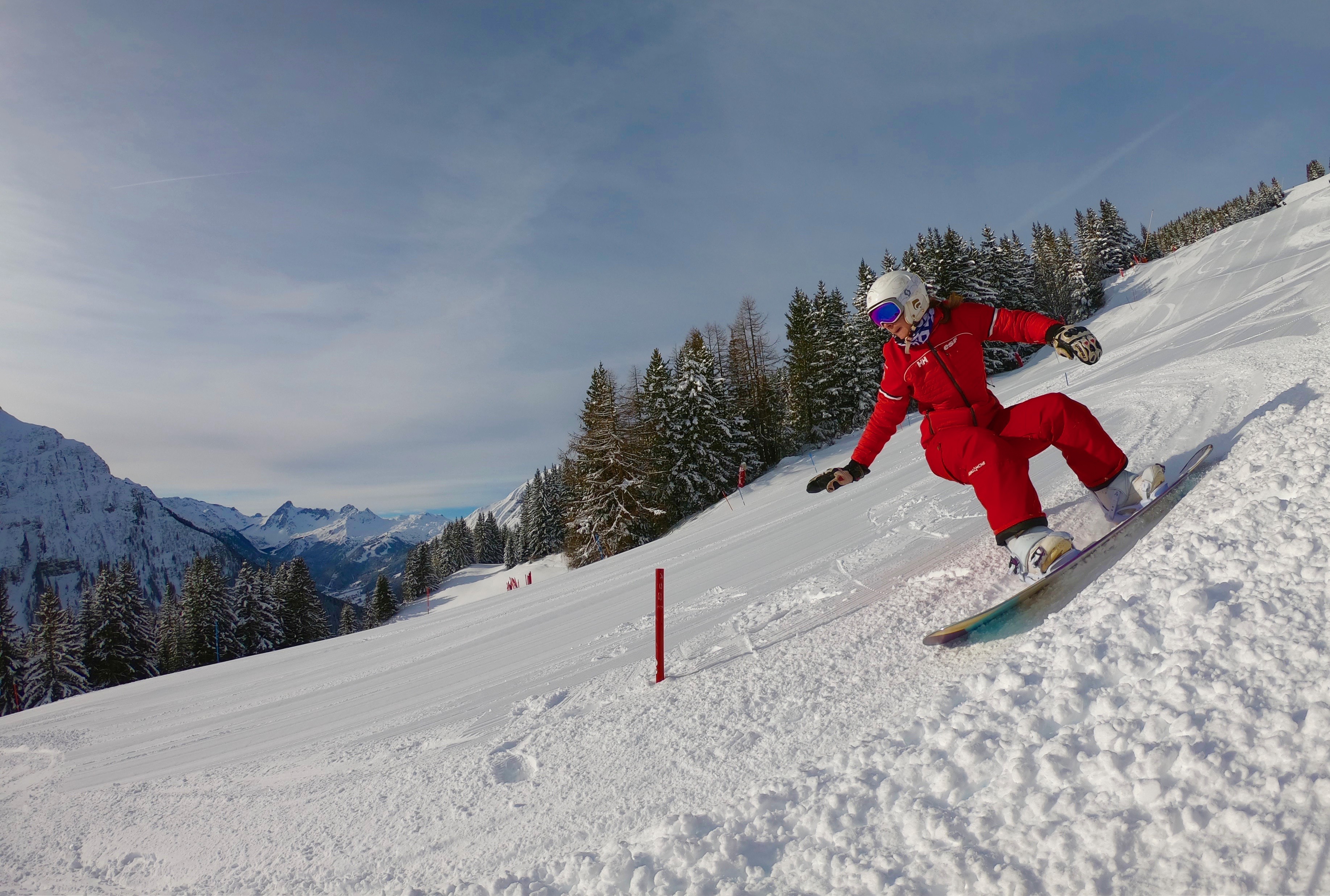 examen ENSA snowboard