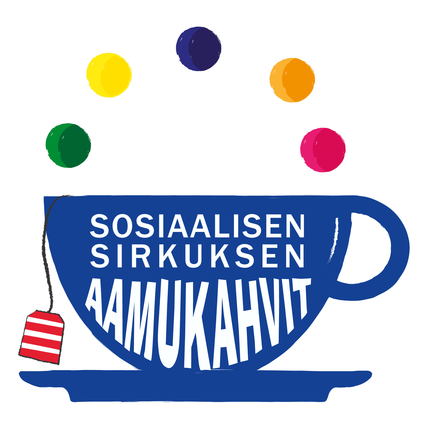 teemuki, jossa lukee sosiaalisen sirkuksen aamukahvit