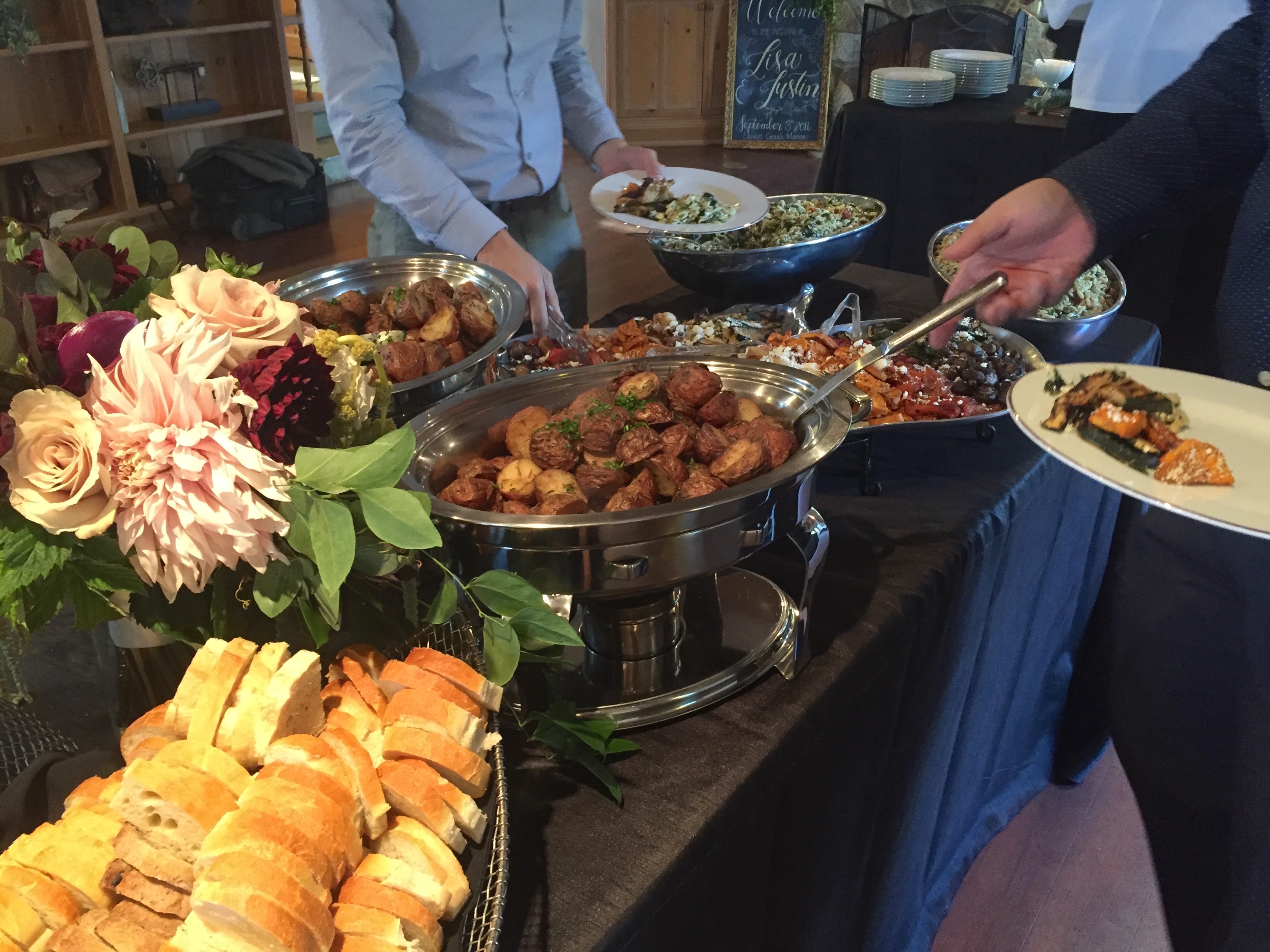 dinner buffet choice