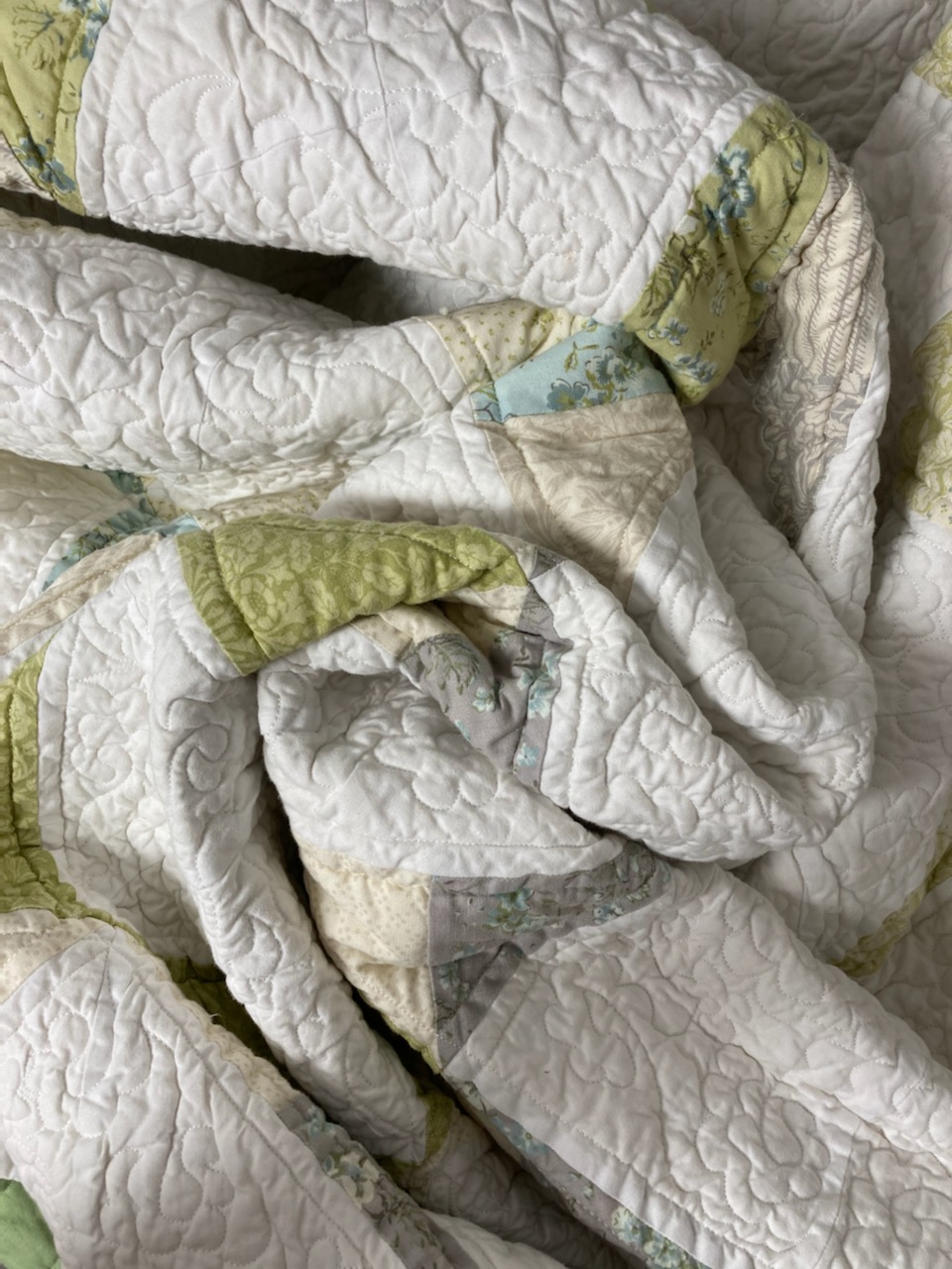 Finished Quilt: Missouri Star