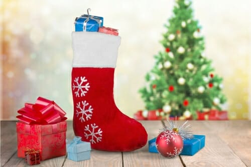 11 Creative Ways To Hang Christmas Stockings When You Don T Have A Fireplace Personalized Christmas Stockings