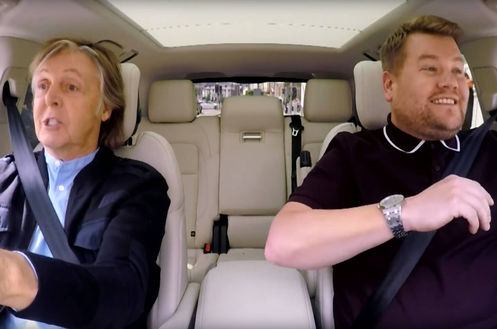 El video del “Carpool Karaoke” de Paul McCartney que es noticia en el