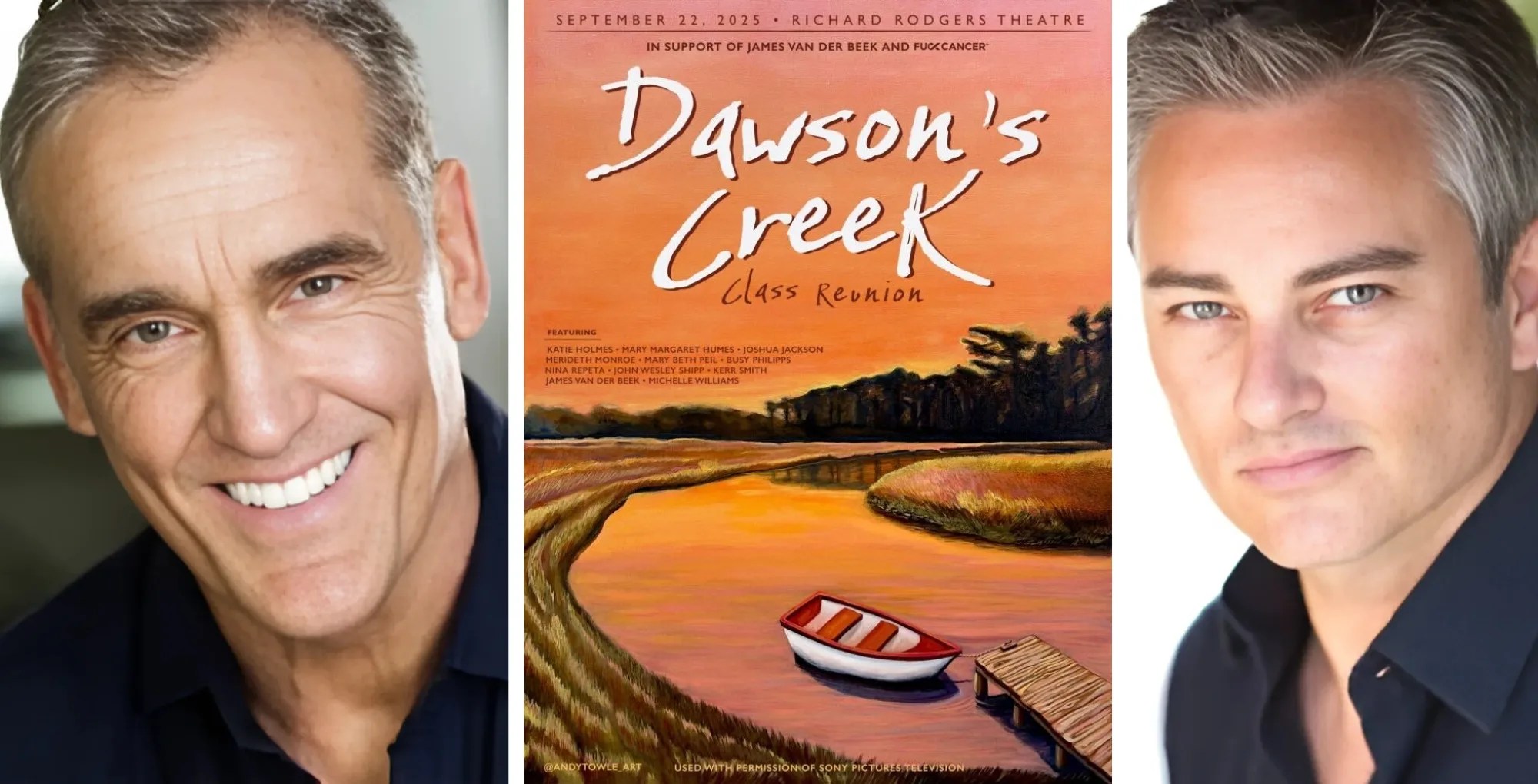 John Wesley Shipp and Kerr Smith Dawson's Creek.