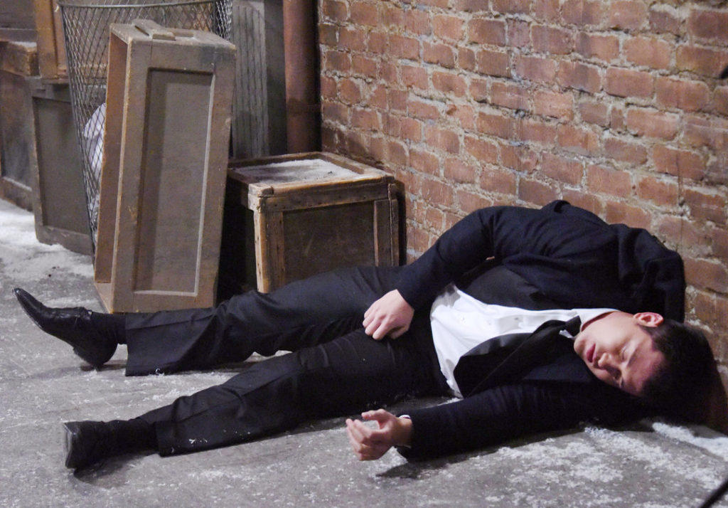 Adrienne finds Paul unconscious in the alley and learns startling news about Sonny.