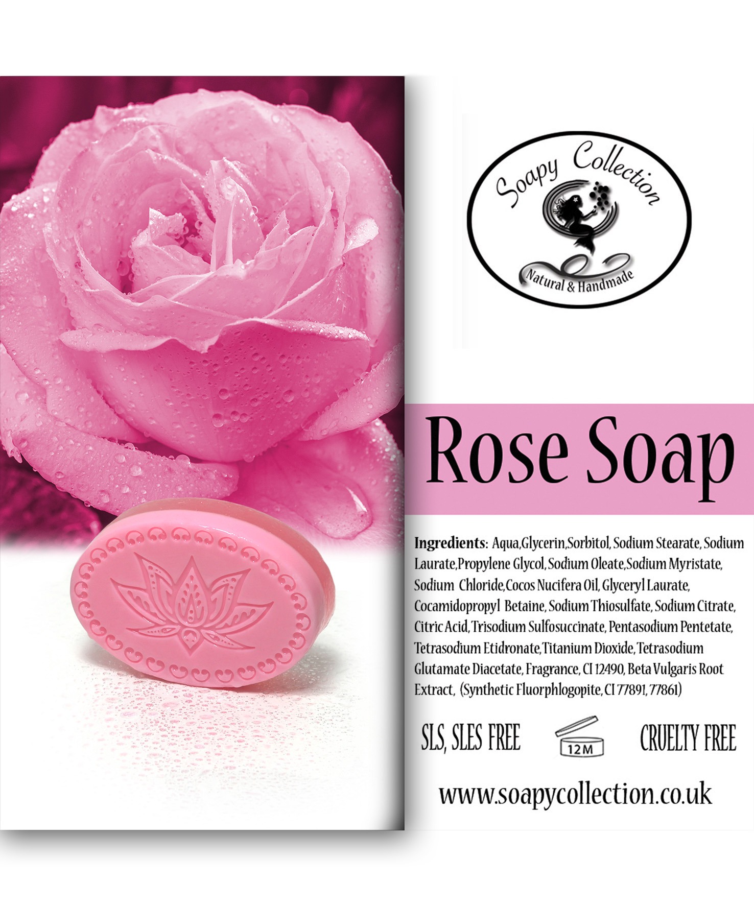 Rose Soap - Soapy Collection
