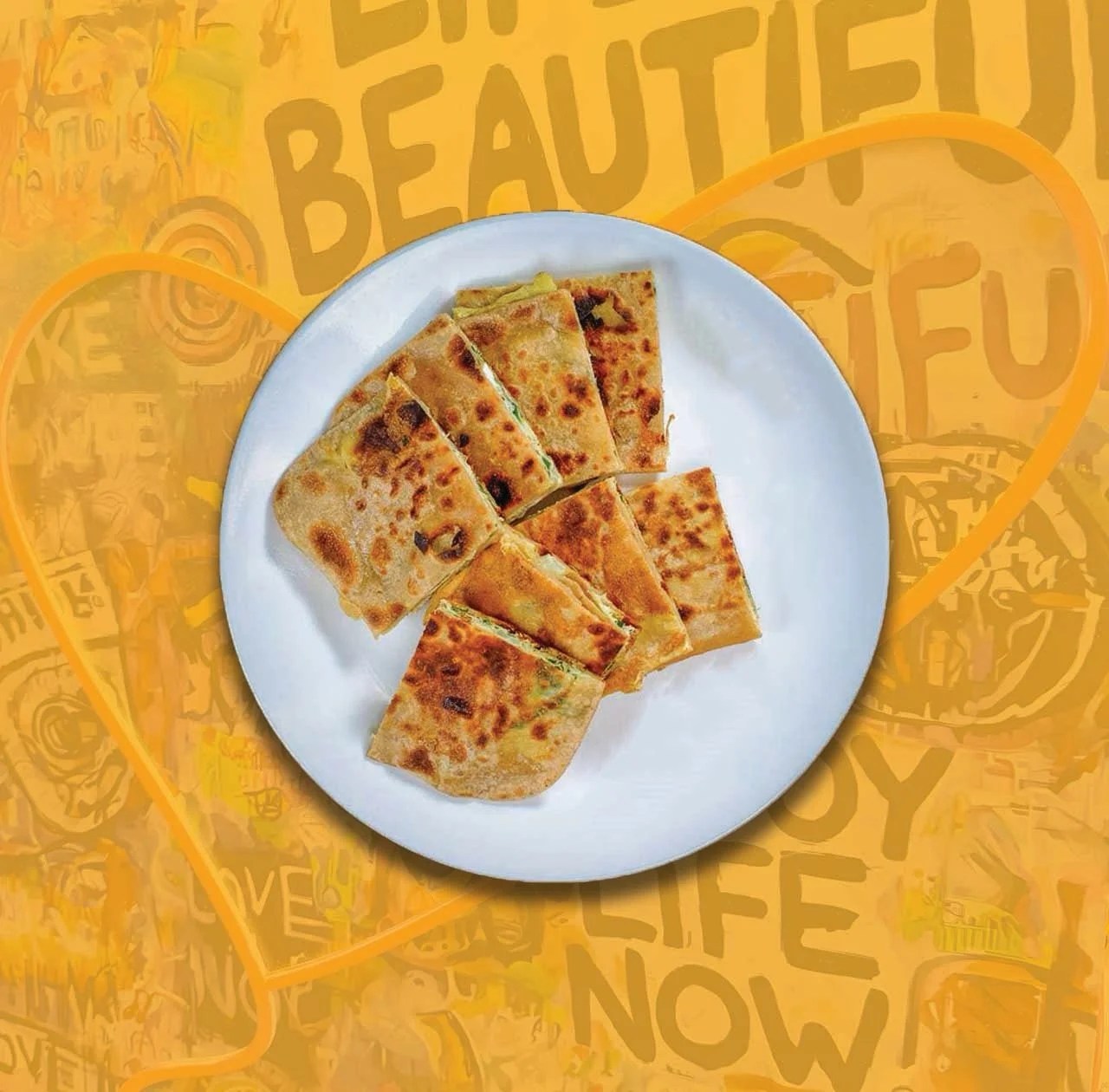 Egg Parota with Curry