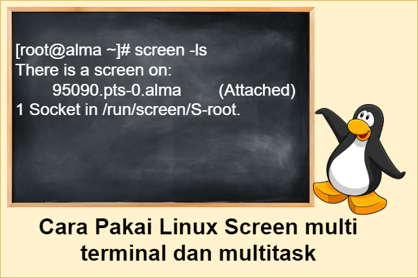 Cara Pakai Linux Screen multi terminal dan multitask