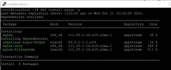 Cara Install LEMP Di AlmaLinux 9 dan Rocky Linux 9