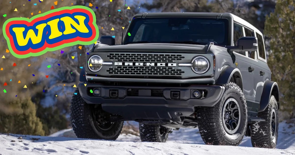 Sweepstakes! Win a 2026 Ford SUV or a Trip for Two