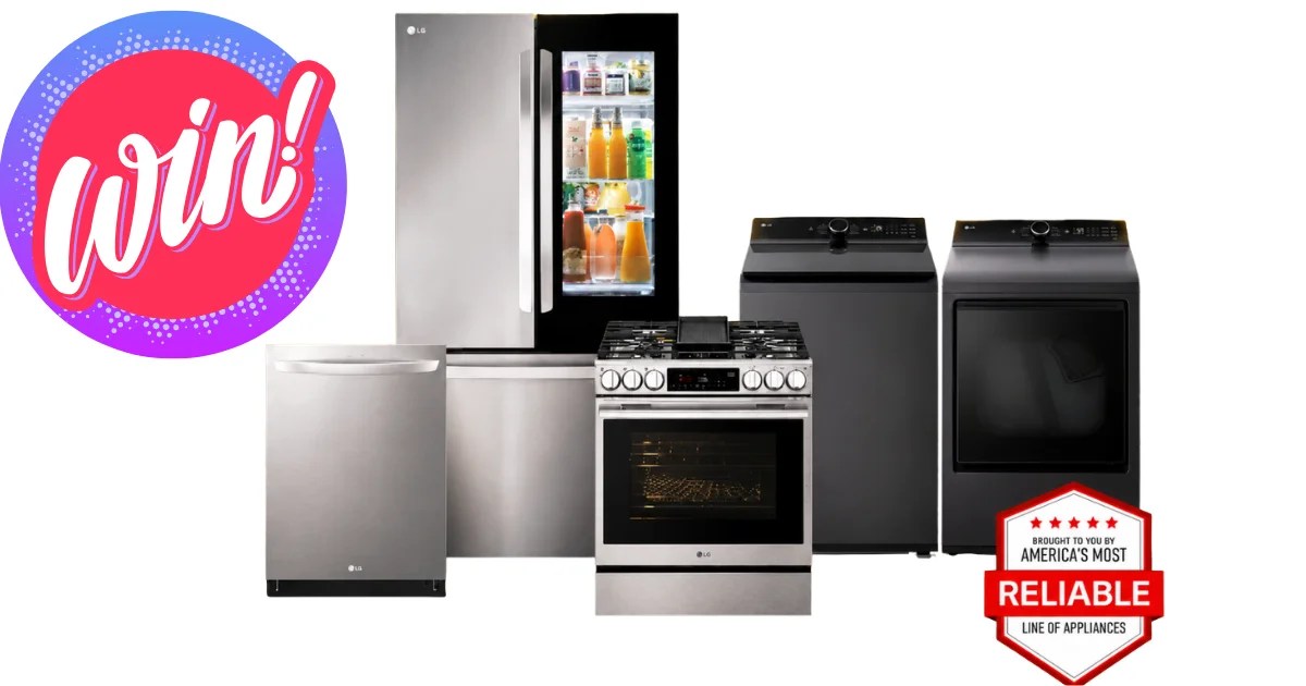 Sweepstakes! Win a Full Line of LG Appliances - 2 Winners