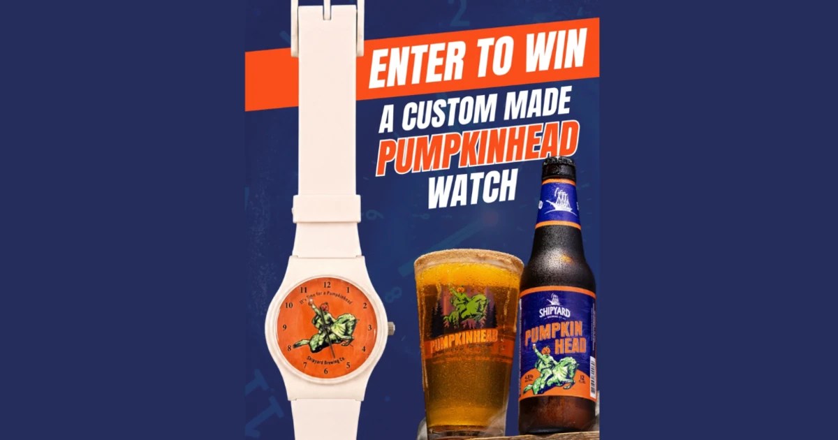 Sweepstakes! Win a Limited-Edition Custom Pumpkinhead Watch
