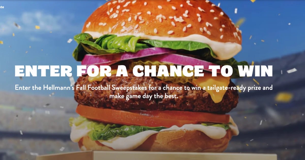 Sweepstakes! Win a Tailgate-Ready Prize - A Folding Chair, a Folding Table, an Inflatable Football, and More!
