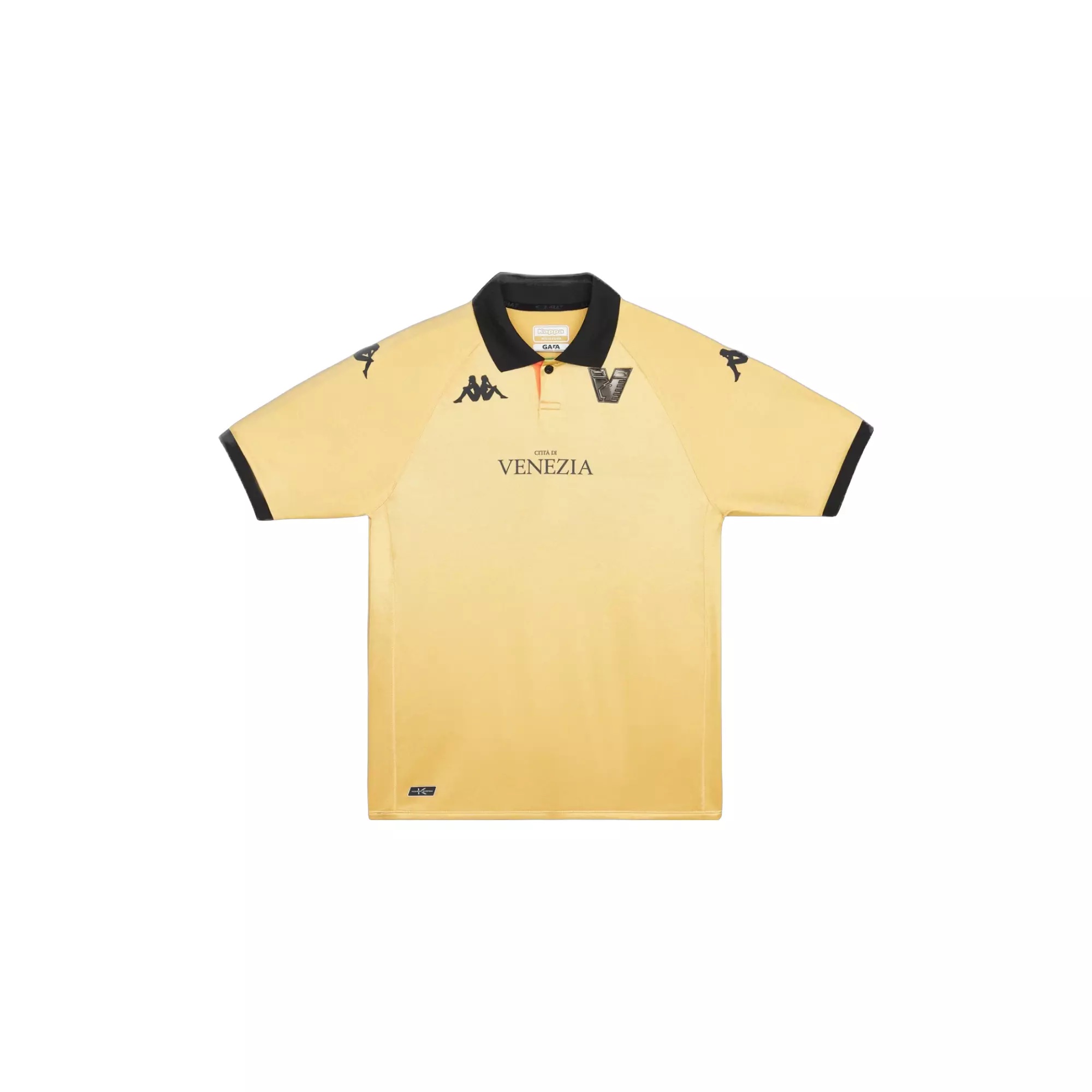 Buy Now: yellow Kappa Venezia FC Third soccer jersey shirt 2023/24