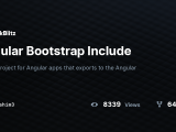 Angular Bootstrap Include Stackblitz