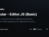 Angular Editor Js Basic Stackblitz
