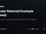 Angular Material Example Forked Stackblitz