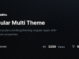Angular Multi Theme Stackblitz