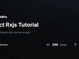 React Rxjs Tutorial Stackblitz