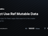 React Use Ref Mutable Data Stackblitz