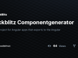 Stackblitz Componentgenerator Stackblitz