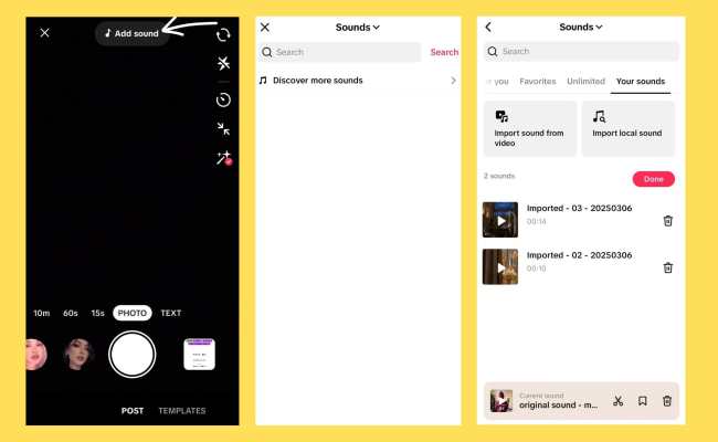 How To Make And Add A Custom Sound On TikTok - SocialBee