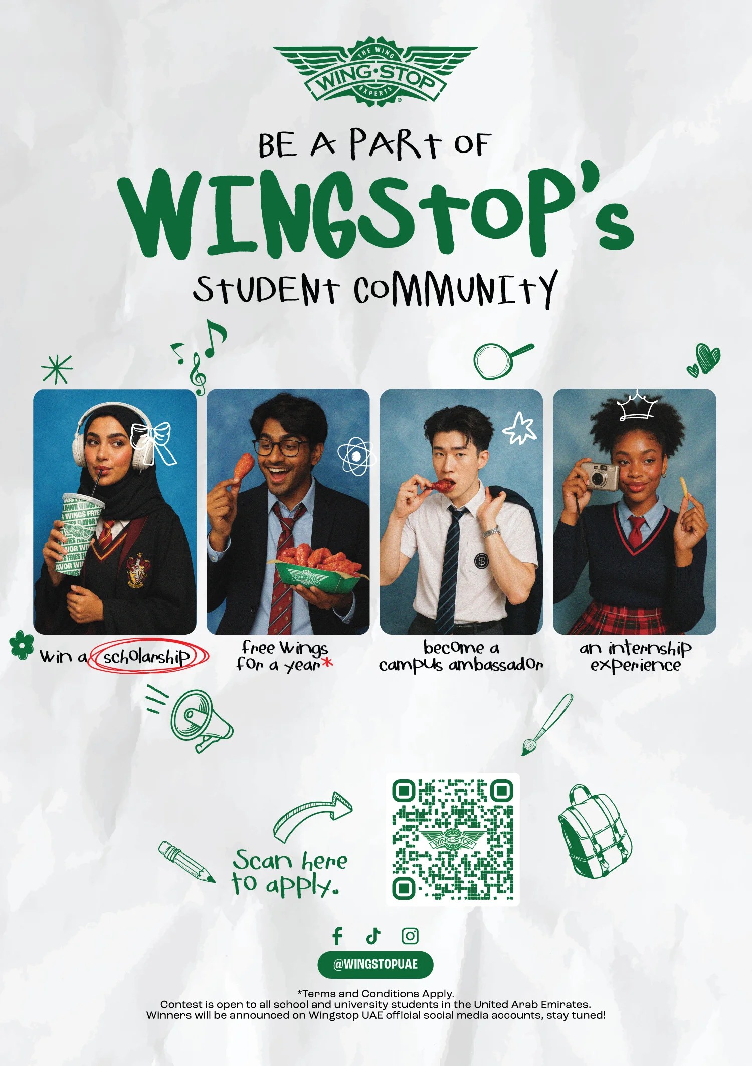 Wingstop UAE Back to School Scholarship