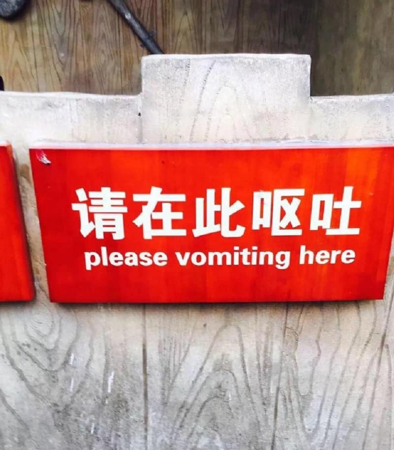 Jade gao/afp via getty images hide caption China Cracks Down On Funny Mistranslated English Signs In Time For Winter Olympics