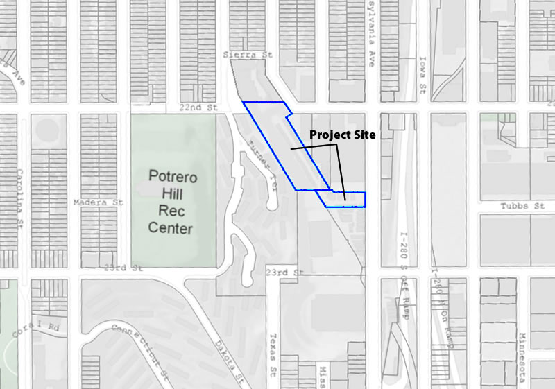 Massive Potrero Hill Development Granted Key Exemption SocketSite 790 Map 