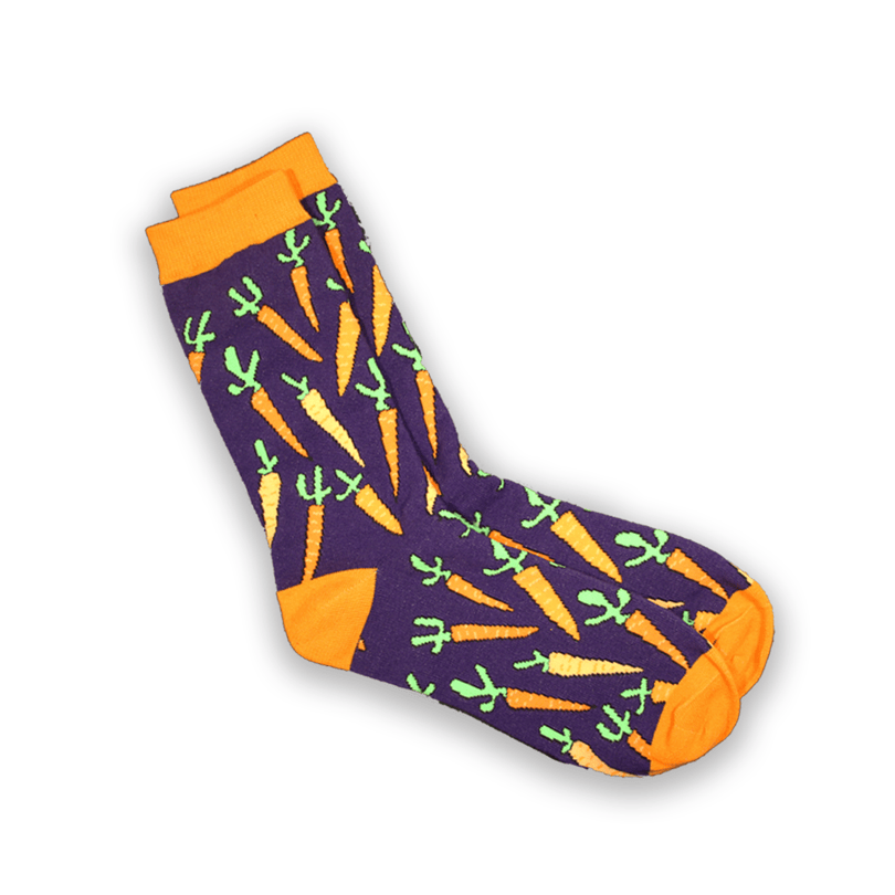 Carrots sock tile