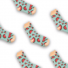 Watermelon sock tile