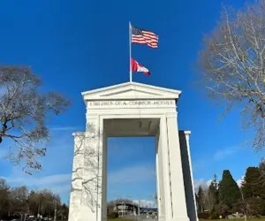 Peace Arch, surrey, BC, Canada