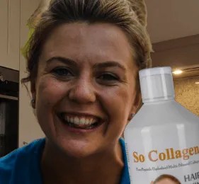 happy customer review of so collagen