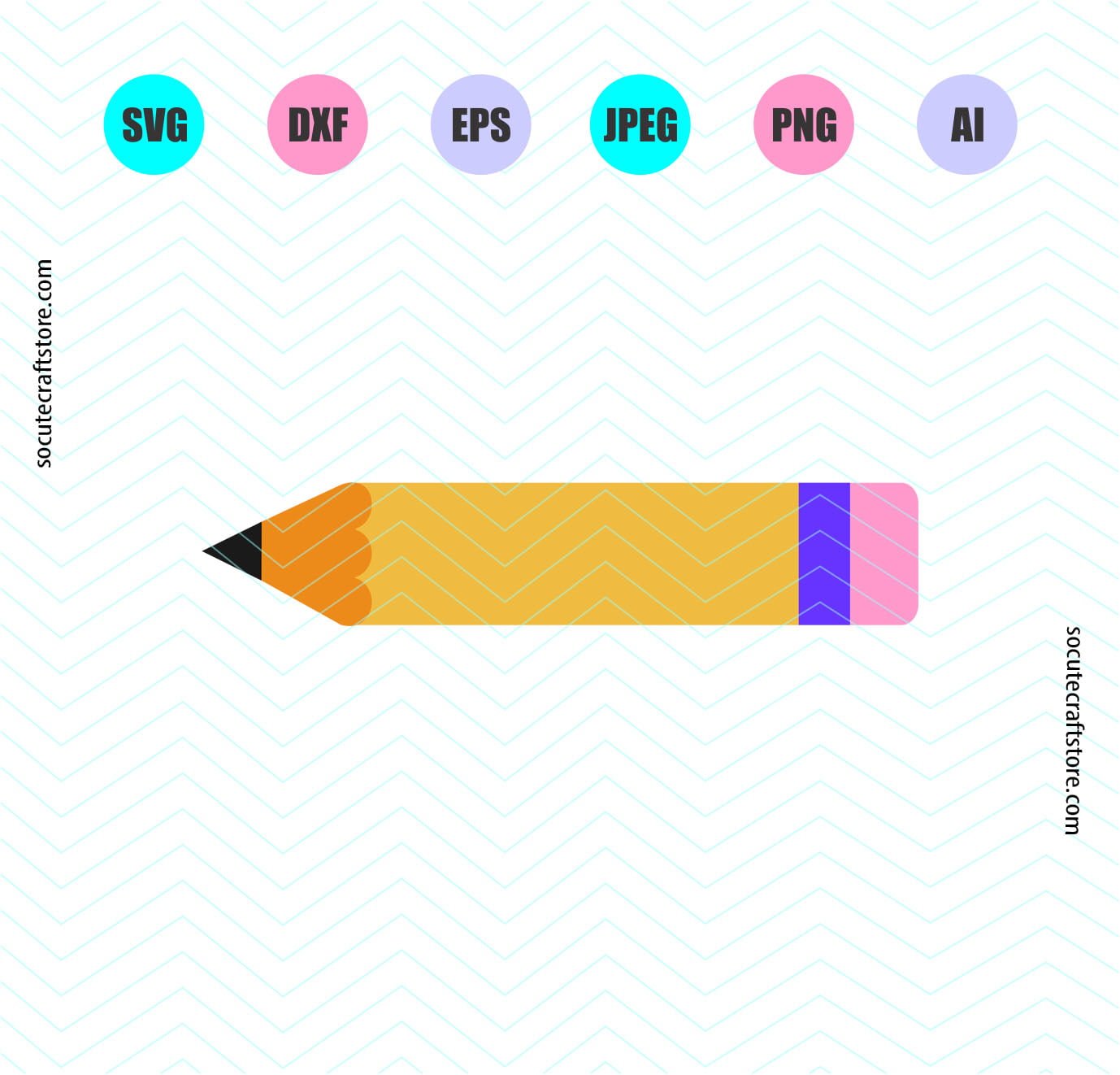 Looking for pencil bundle svg vector & clipart files? Pencil Svg Pencil Svg File Dxf File Png File Clipart Digital Cut Files Cricut Explore Silhouette Cameo Socutecraftstore