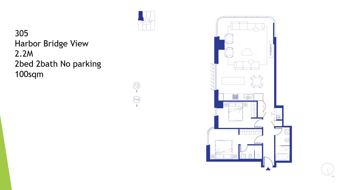 Blue at Lavender Bay – 61 Lavender Street, Milsons Point, NSW 2061
